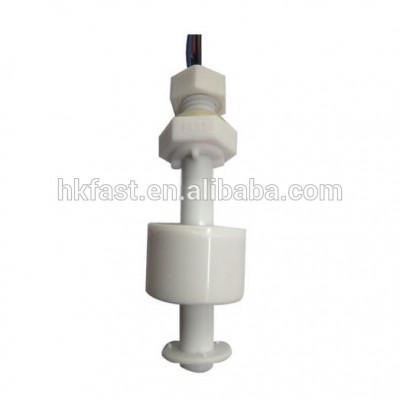 Plastic vertically mounted high temperature magnetic floats liquid level switch for high levels