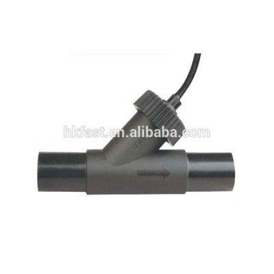 Great quality plastic black liquid material electronic water flow switch for chiller